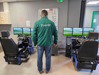 Buzzer quiz risque routier lors d'une journée de sensibilisation au risque routier dans une entreprise Prev2r