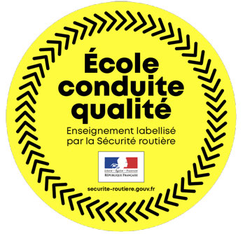 Label pour les auto de conduite