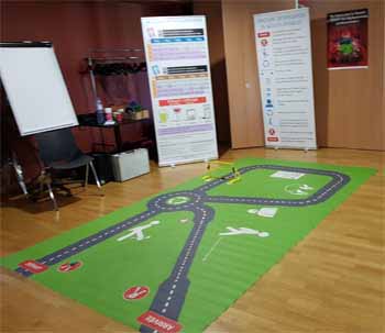  Action de prévention avec le parcours de  simulation d'alcool  ALCOVISTA - Prev2r