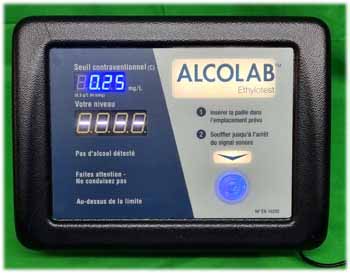 Borne Ethylotest  ALCOLOCK