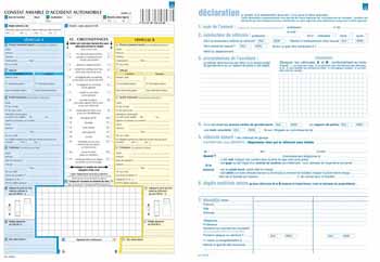 Constat amiable recto verso ENPC Constat amiable recto verso ENPC