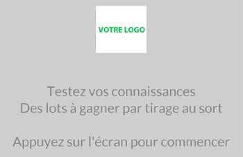 Suggestion de présentation de l'écran d'accueil Suggestion de présentation de l'écran d'accueil