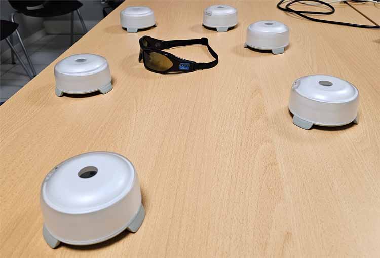 Lunettes SENAPTEC simulation des effets des distracteurs sur la vue et la vision  - Prev2r.
