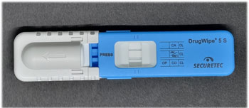 Le dépistage salivaire de stupéfiants DRUGWIP 5S