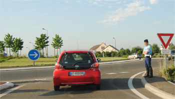 Contrôle du permis de conduire