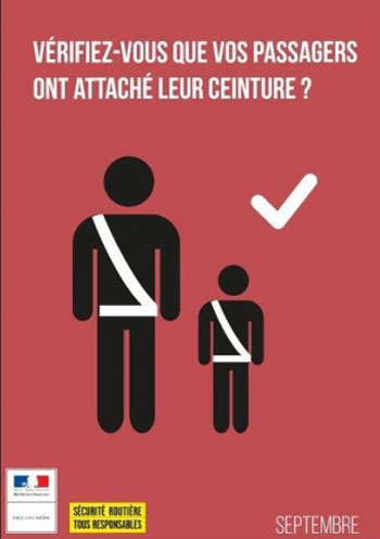 Ceinture de sécurité: ces familles où personne ne la porte, pas