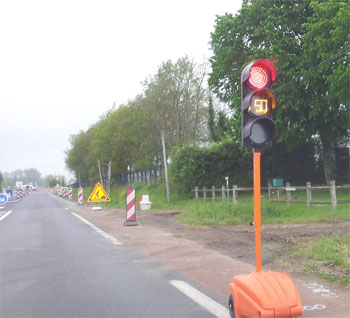 feu de chantier