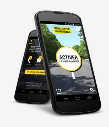 Application Sécurité Routière Mode conduite