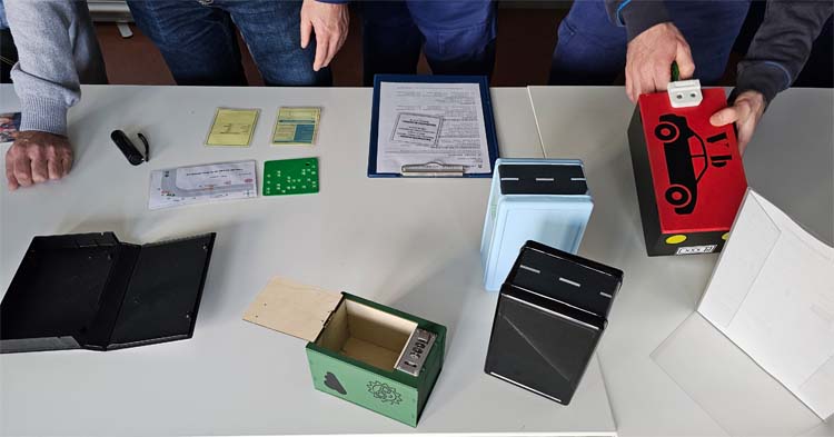 Les  investigations de l'escape game risque routier au travail  - reproduction interdite - Prev2r