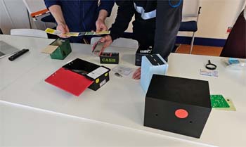 Les éléments à identifier pour les  investigations de l'escape game risque routier au travail  - reproduction interdite - Prev2r