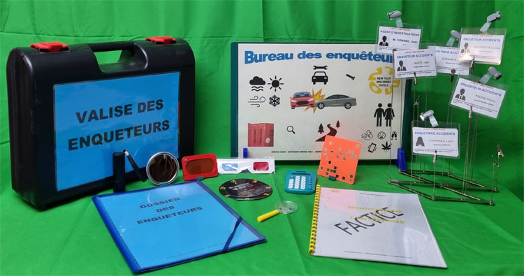 45 minutes pour recueillir tous les indices - Visuel non contractuel - Copyright Prev2r