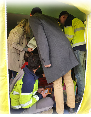 Recherche d'indices   - serious game risque routier-  Visuel non contractuel - Copyright Prev2r