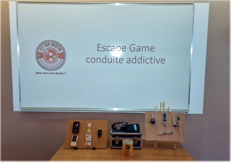 Un escape game alcool et cannabis -   Crédit photo jgmt