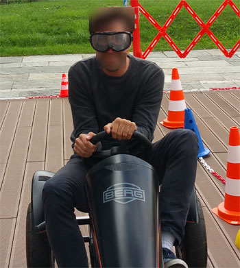  lunettes de simulation alcoolémie  ALCOVISTA