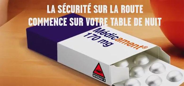 Sensibilisation sur les risques des médicaments pour la conduite - Sourde Ministère Intérieur