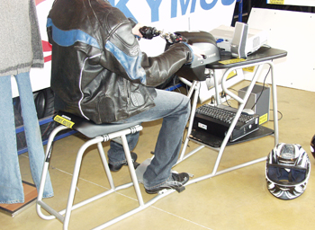 Simulateur de conduite Honda sensibilisation sur le risque routier  par prev2r