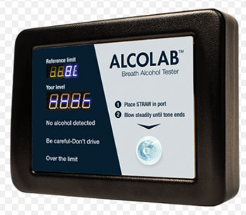  Borne d'auto dépistage ALCOBORNE- Prev2r .