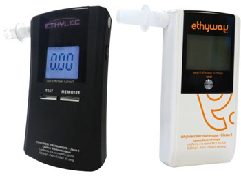 Ethylotests électroniques