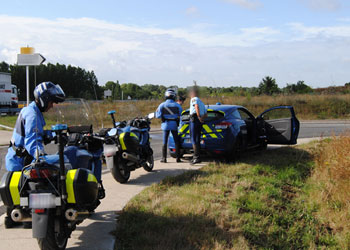 Interception par des militaires de la Gendarmerie