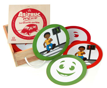 Jeu de mémorisation de situation sur les bons et mauvais gestes  - reproduction interdite - Prev2r