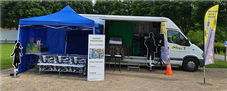 Recherche de situations à risques en agglomération  - reproduction interdite - Prev2r