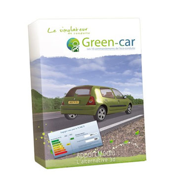 logiciel de sensibilisation à l'éco conduite Green car EDISER