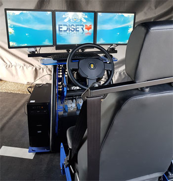 le simulateur de conduire simunomad EDISER: outil pour la sensibilisation risque routier