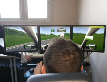 Simulateur Eco conduite Route 