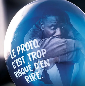 Affiche   sensibilisation sur le protoxyde d'azote.