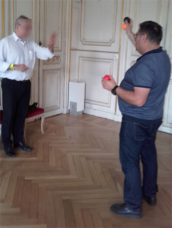Atelier lancer de balles FATAL VISION Marijuana.