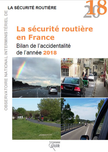 Bilan de l'accidentalité 2018.