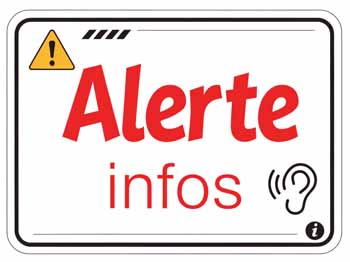 Pannonceau alerte informations