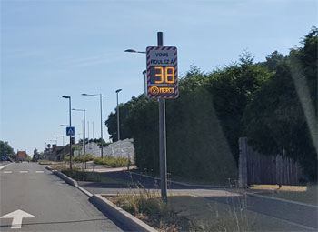 Radar pédagogique Sceaux sur huisne  