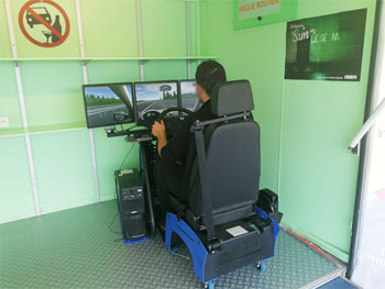 Simulateur de conduite voiture Ediser - Prev2r